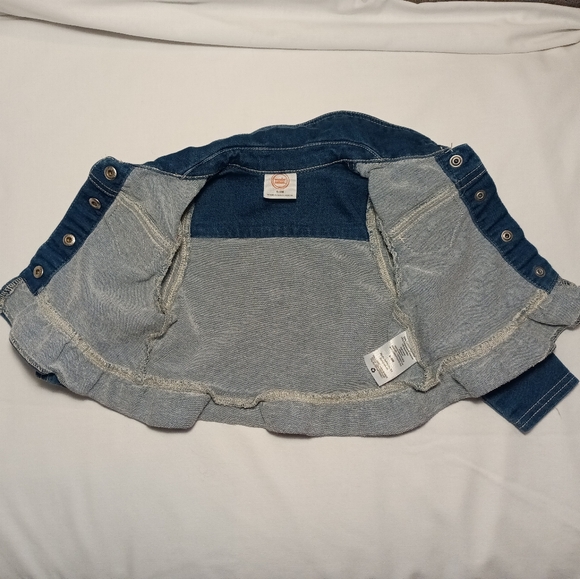 Jean Jacket with Ruffles - Picture 3 of 8